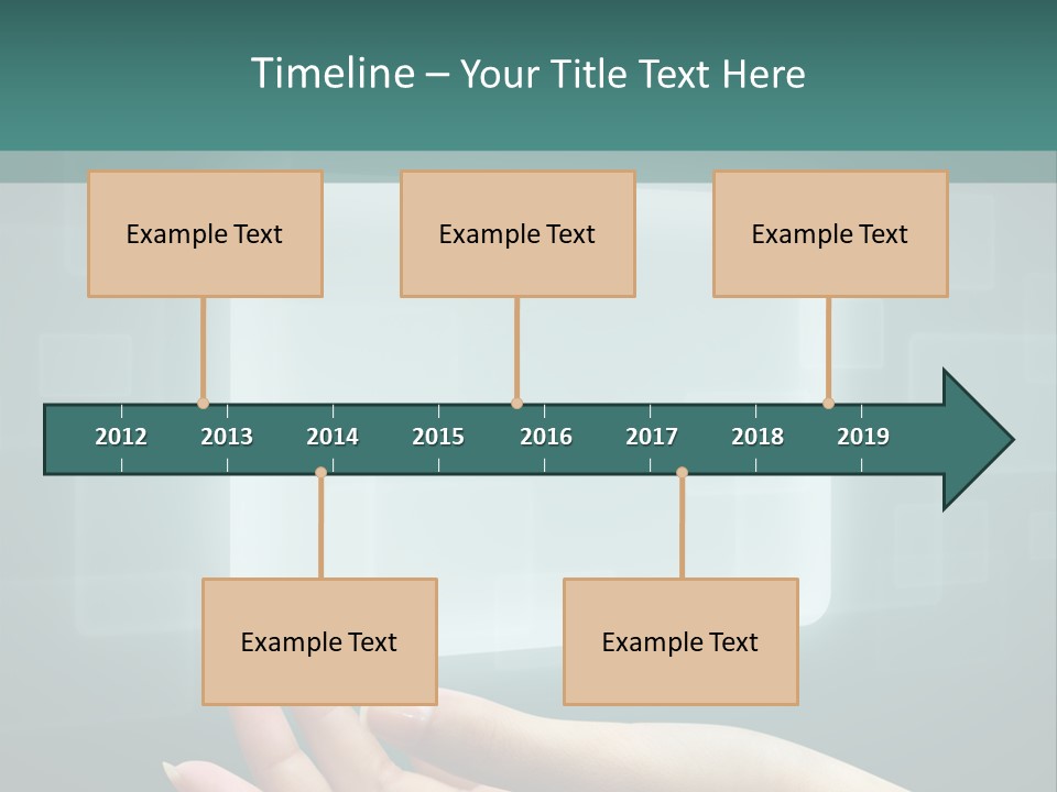 Tech Digital Push PowerPoint Template