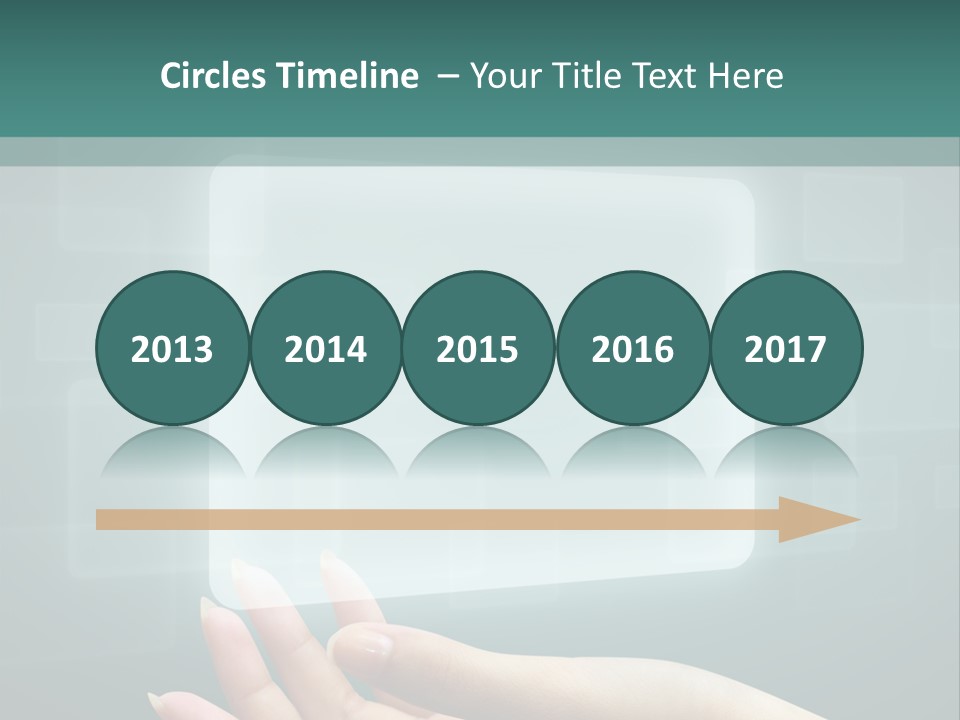 Tech Digital Push PowerPoint Template