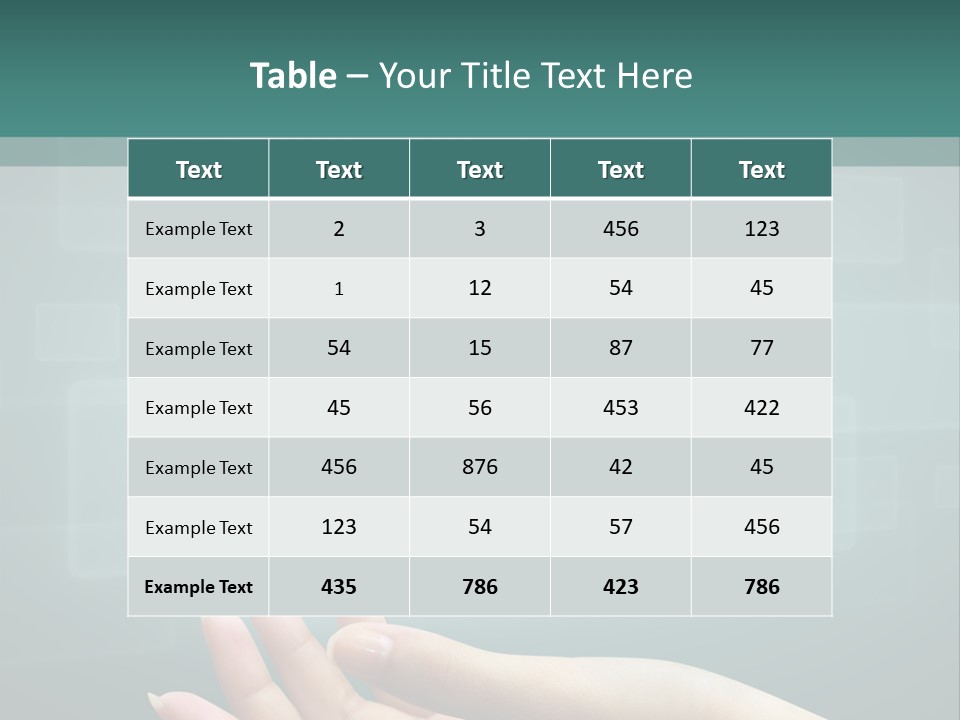 Tech Digital Push PowerPoint Template