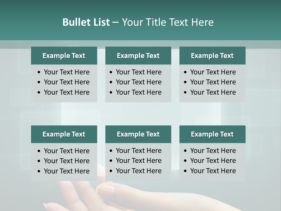 Tech Digital Push PowerPoint Template
