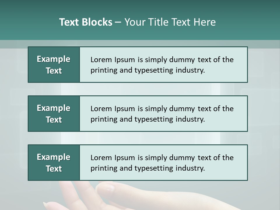 Tech Digital Push PowerPoint Template