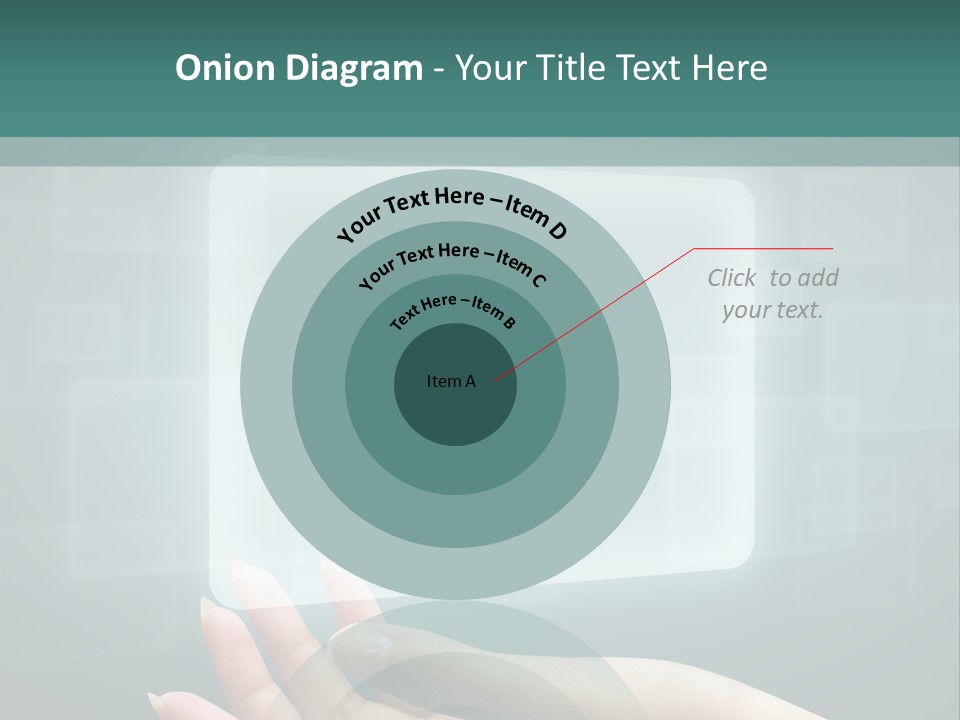 Tech Digital Push PowerPoint Template