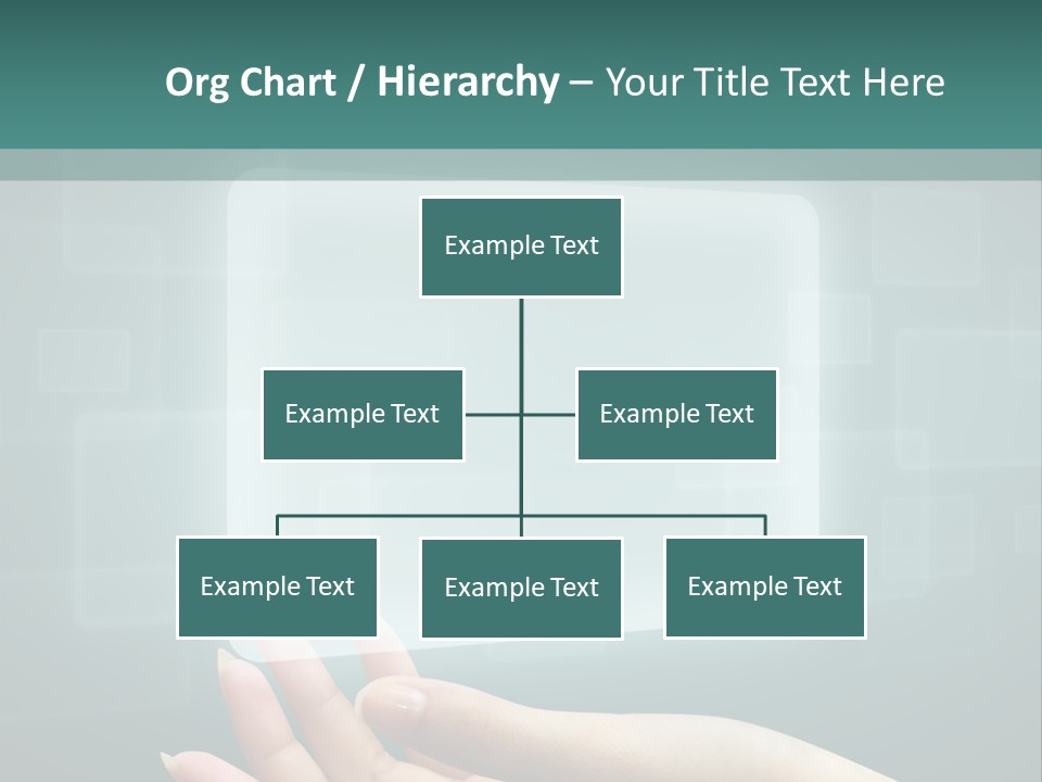 Tech Digital Push PowerPoint Template