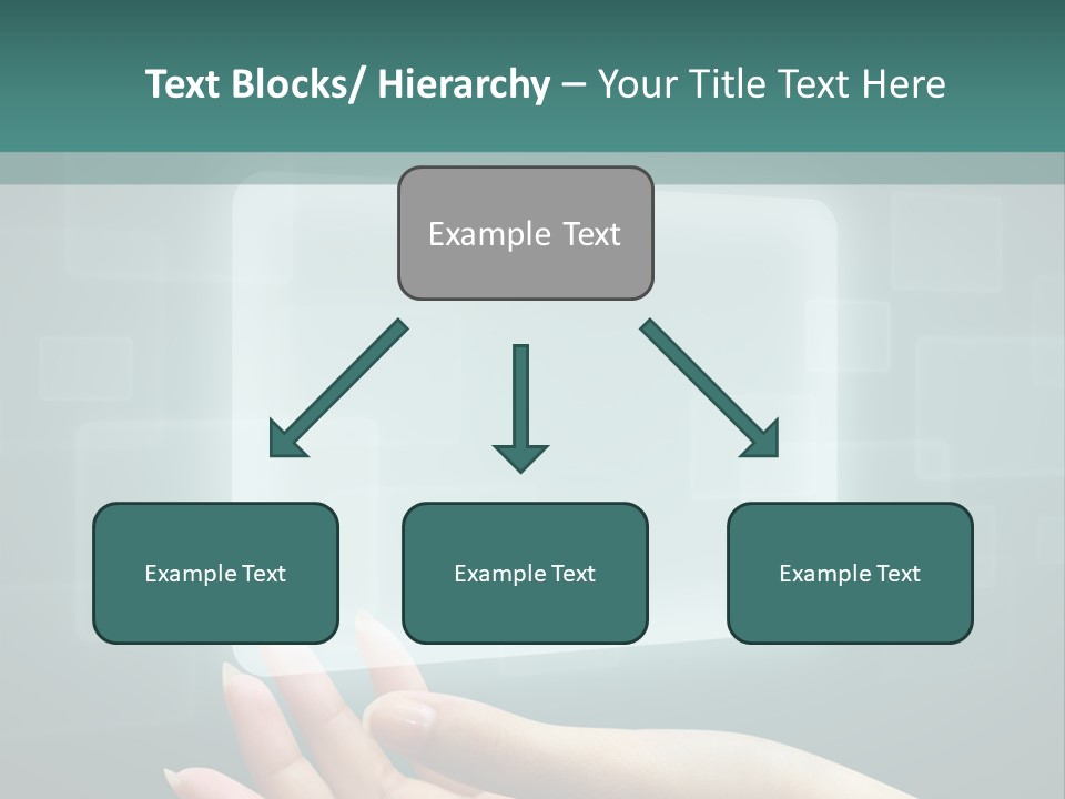 Tech Digital Push PowerPoint Template