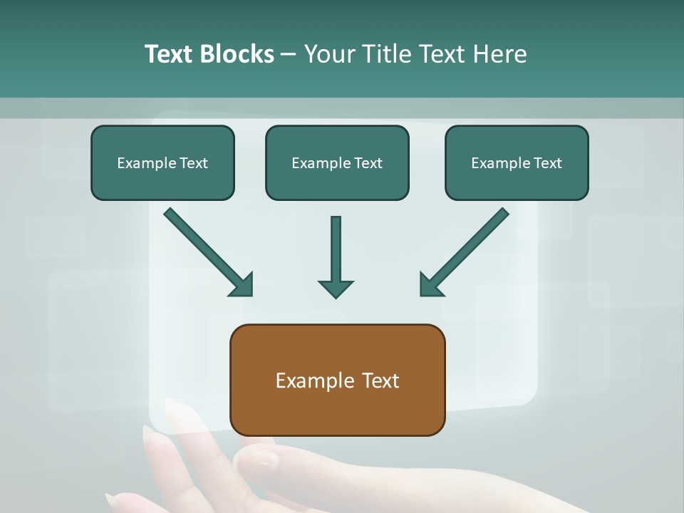 Tech Digital Push PowerPoint Template