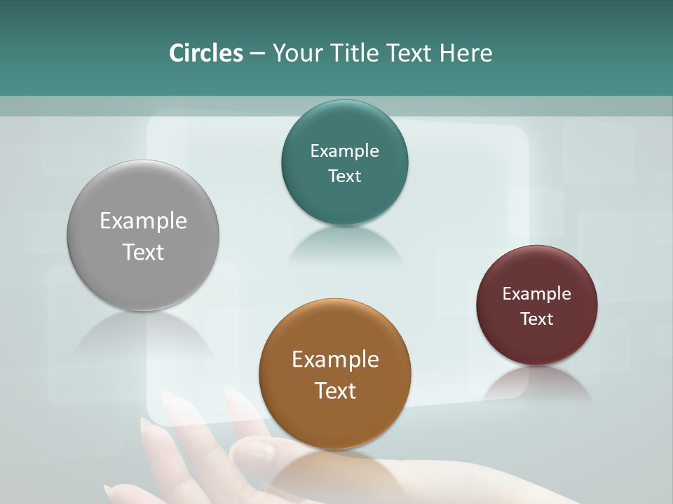 Tech Digital Push PowerPoint Template