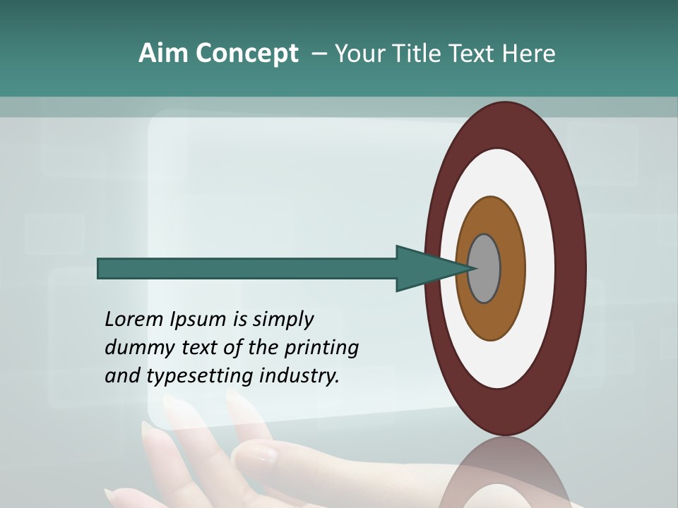 Tech Digital Push PowerPoint Template