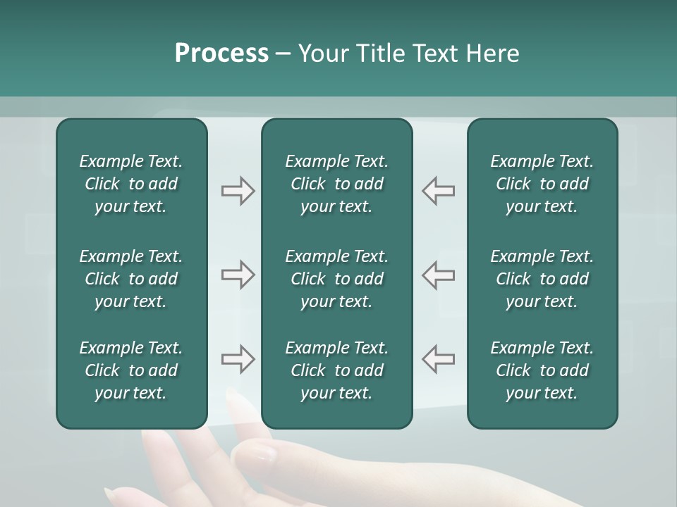 Tech Digital Push PowerPoint Template