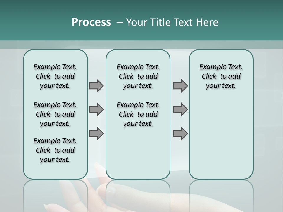 Tech Digital Push PowerPoint Template