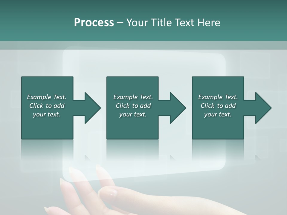 Tech Digital Push PowerPoint Template