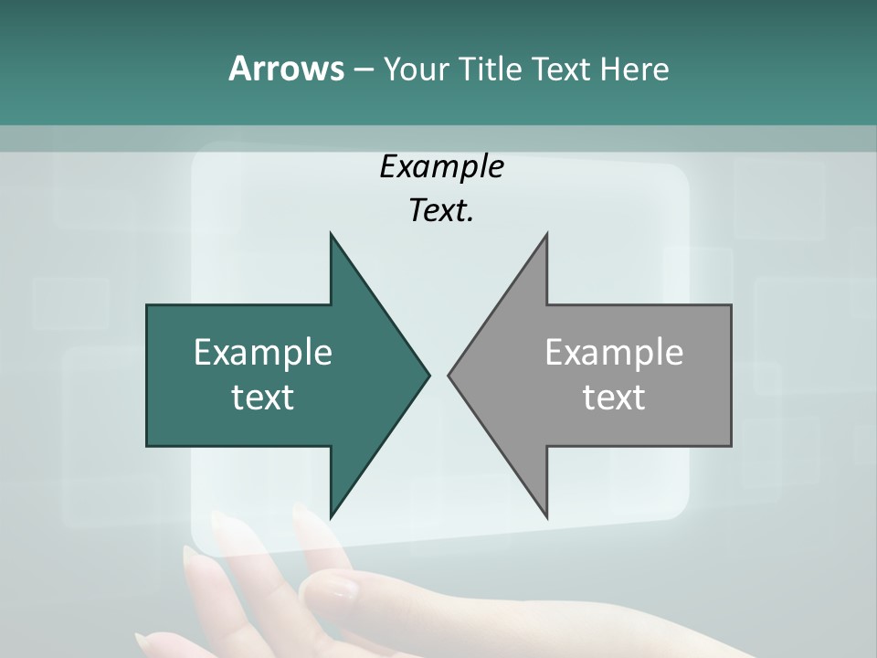 Tech Digital Push PowerPoint Template