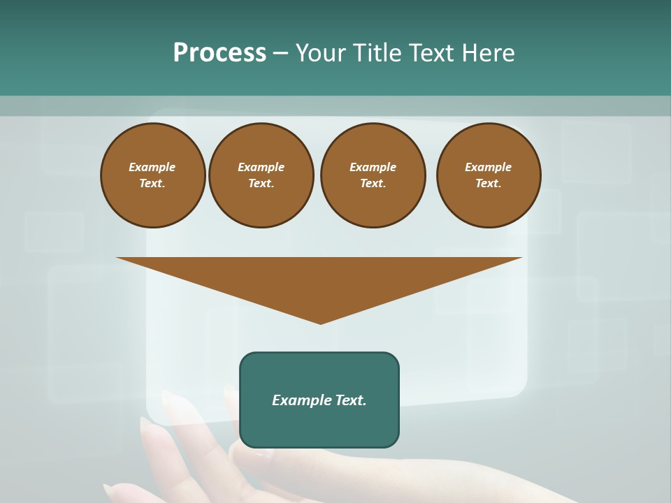 Tech Digital Push PowerPoint Template