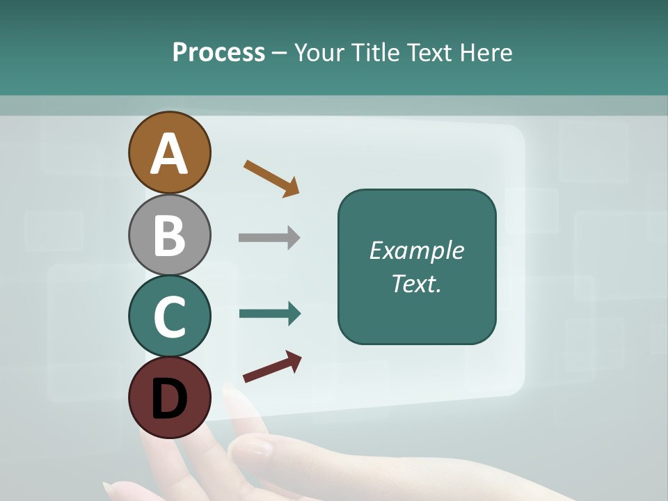Tech Digital Push PowerPoint Template