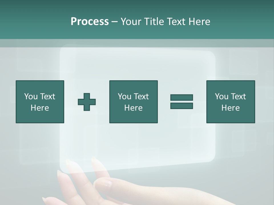 Tech Digital Push PowerPoint Template