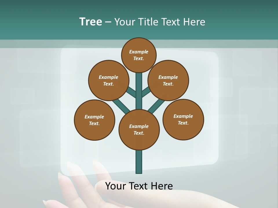Tech Digital Push PowerPoint Template