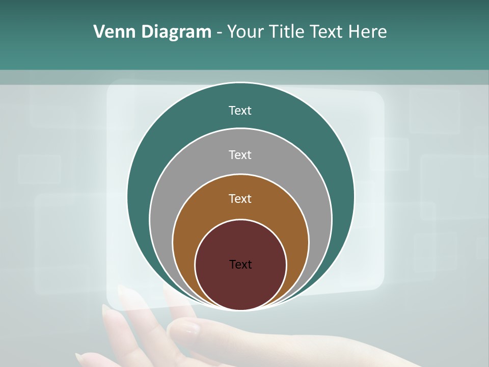 Tech Digital Push PowerPoint Template