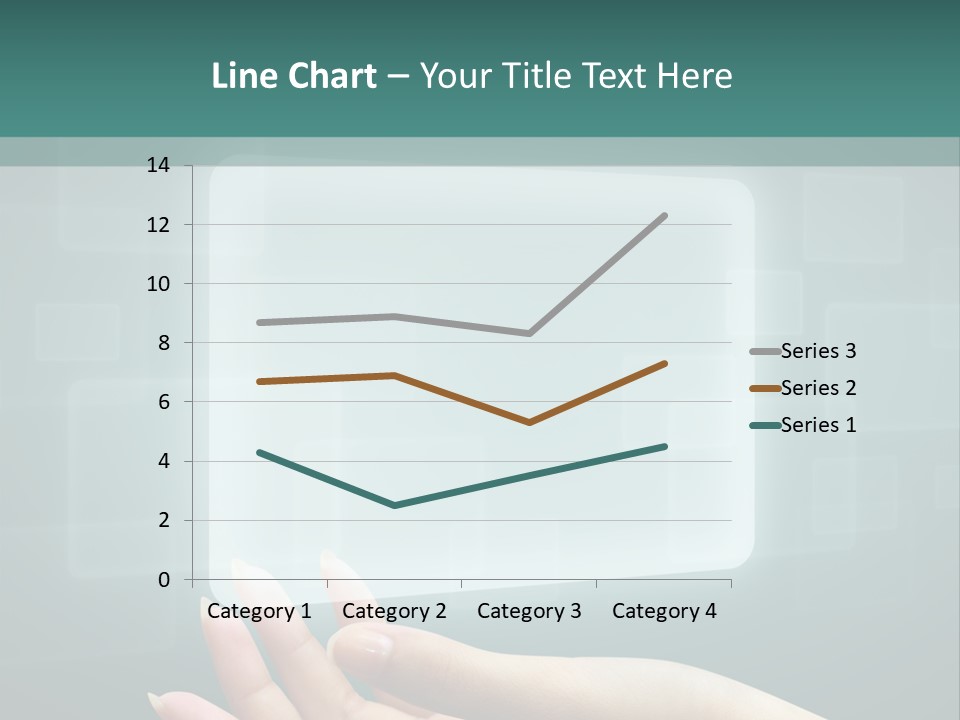 Tech Digital Push PowerPoint Template