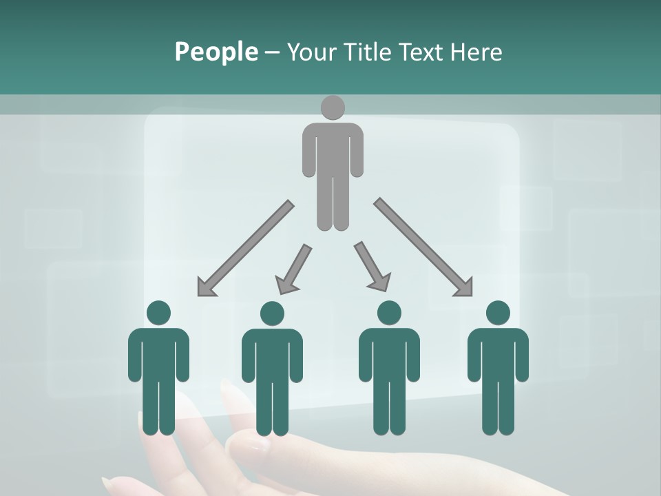 Tech Digital Push PowerPoint Template