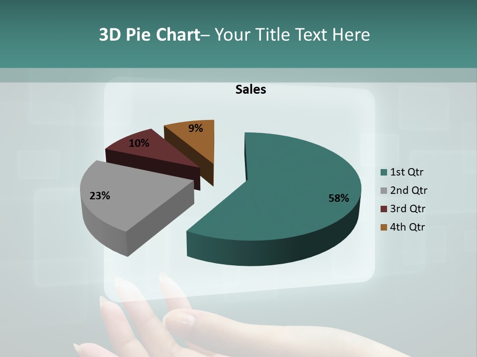Tech Digital Push PowerPoint Template