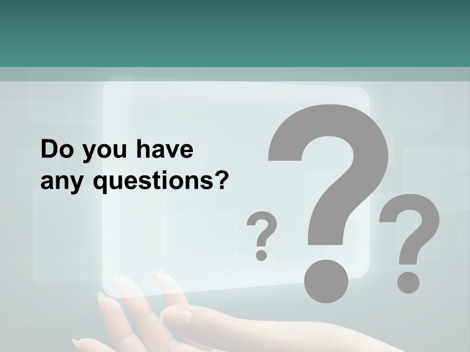 Tech Digital Push PowerPoint Template