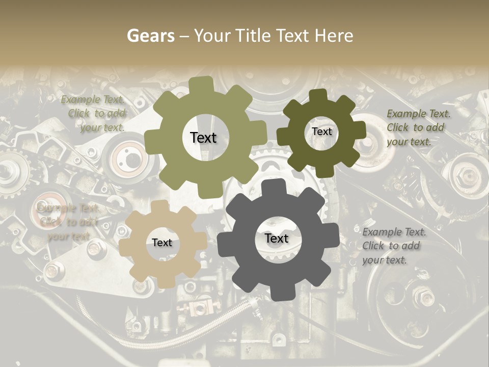 Gearbox Pimp Precision PowerPoint Template