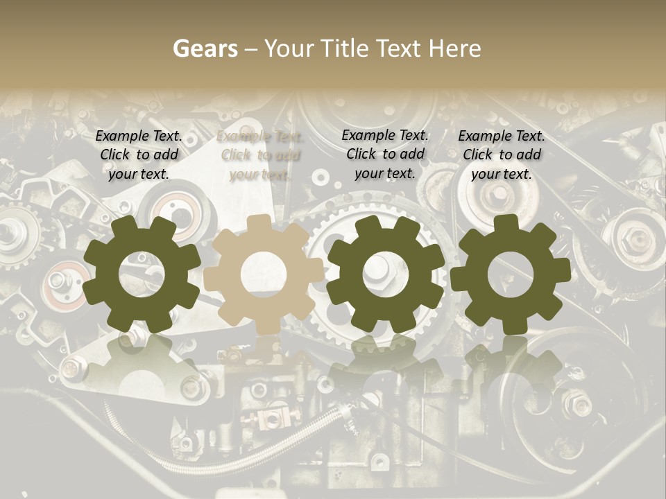 Gearbox Pimp Precision PowerPoint Template