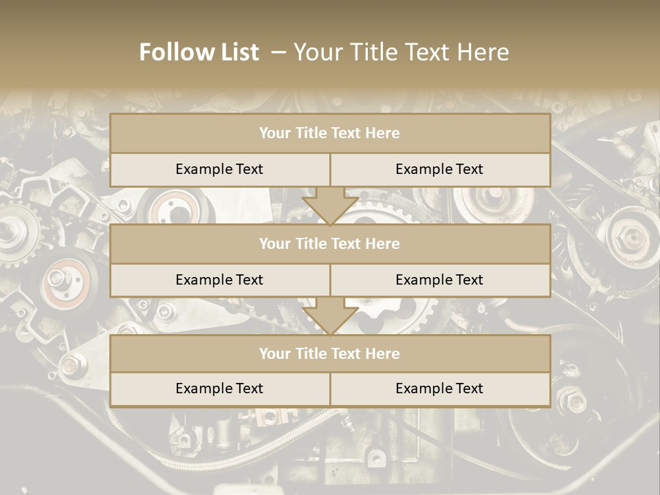 Gearbox Pimp Precision PowerPoint Template