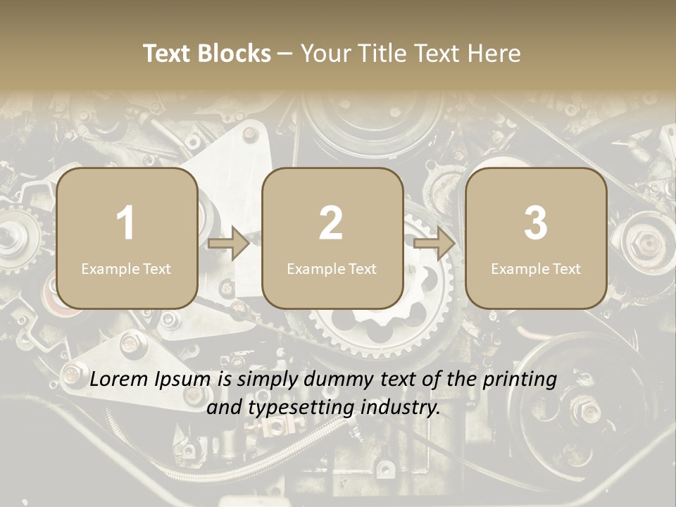 Gearbox Pimp Precision PowerPoint Template