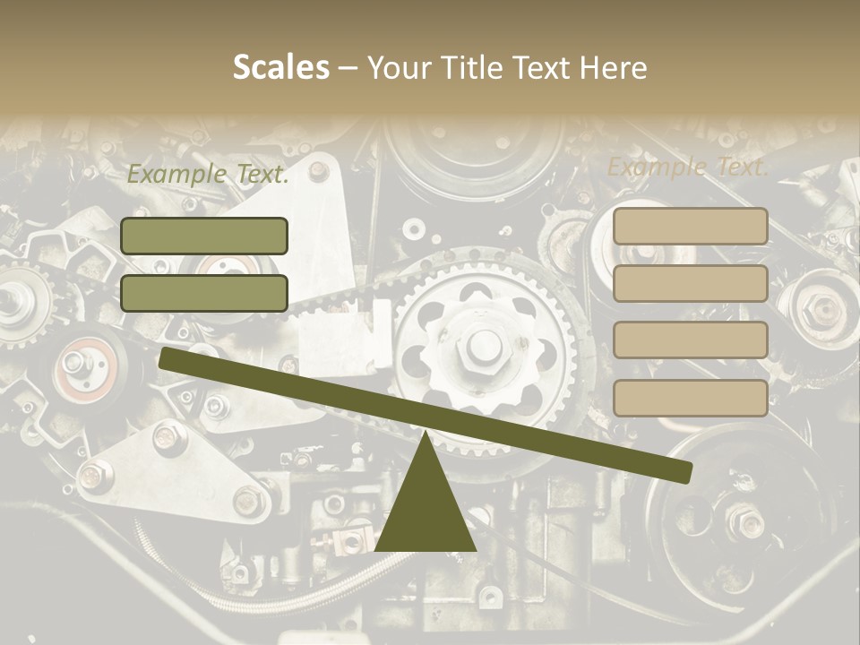 Gearbox Pimp Precision PowerPoint Template