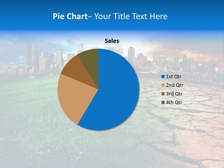 Futuristic Climate Change Dry PowerPoint Template