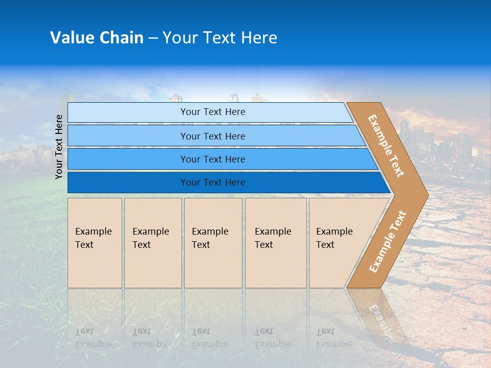 Futuristic Climate Change Dry PowerPoint Template
