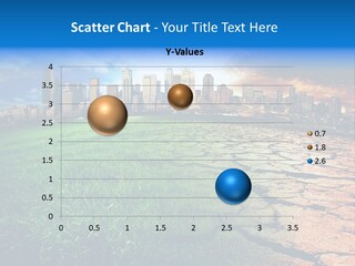 Futuristic Climate Change Dry PowerPoint Template