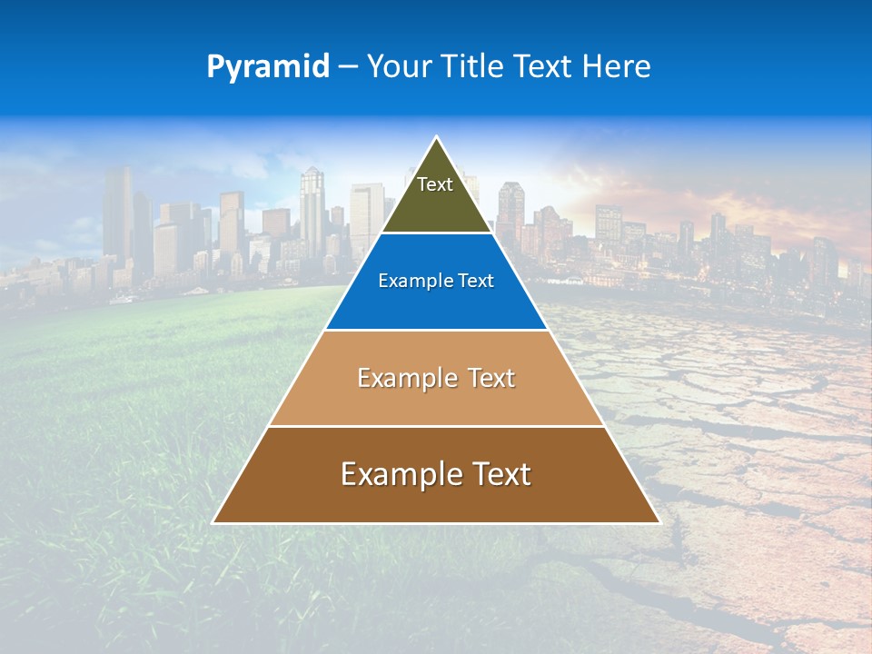 Futuristic Climate Change Dry PowerPoint Template