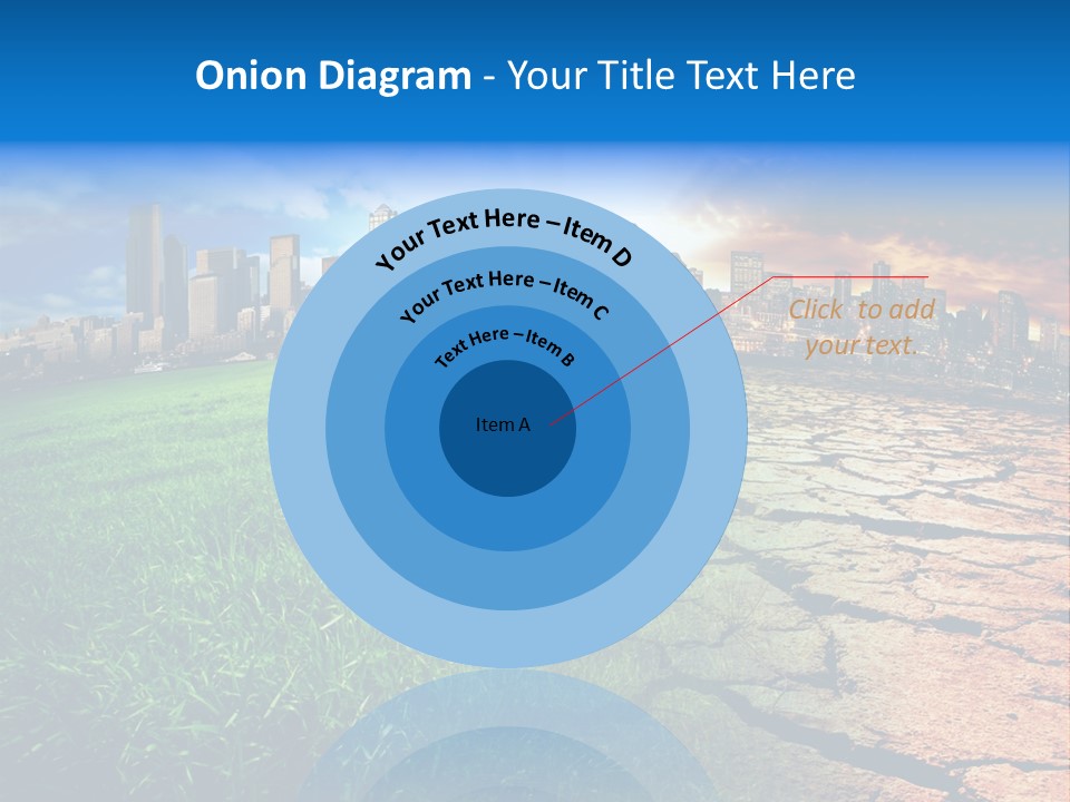 Futuristic Climate Change Dry PowerPoint Template