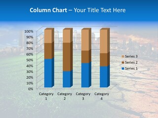 Futuristic Climate Change Dry PowerPoint Template