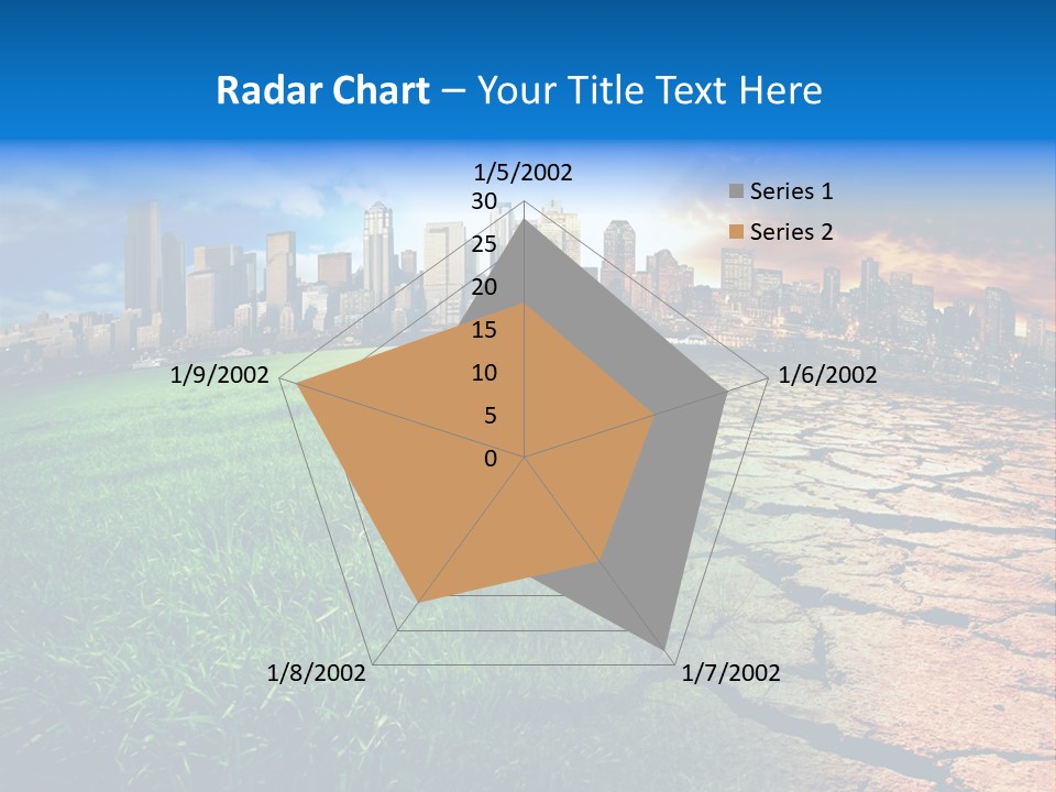 Futuristic Climate Change Dry PowerPoint Template