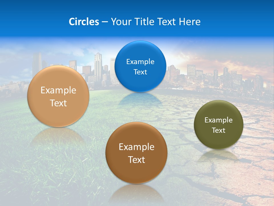Futuristic Climate Change Dry PowerPoint Template