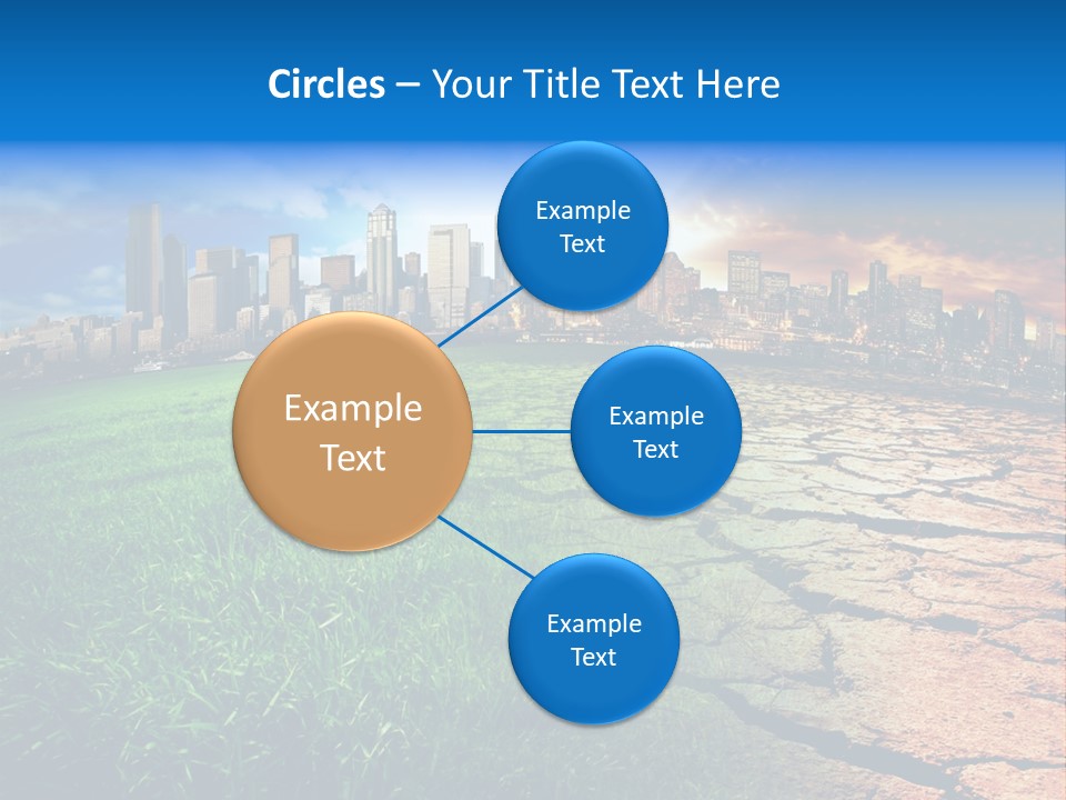 Futuristic Climate Change Dry PowerPoint Template