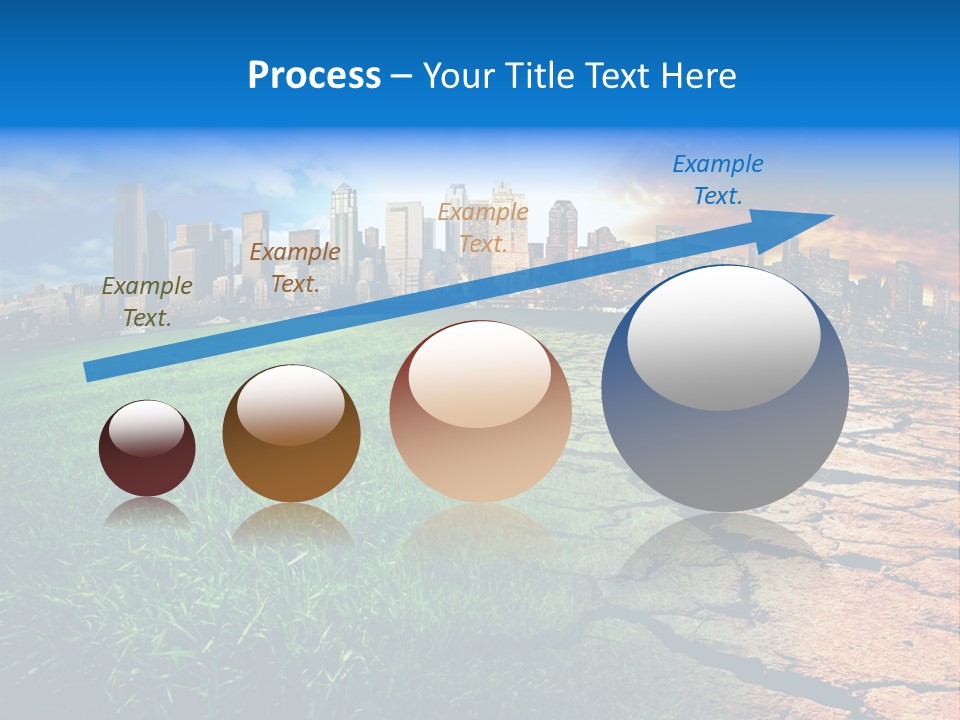 Futuristic Climate Change Dry PowerPoint Template