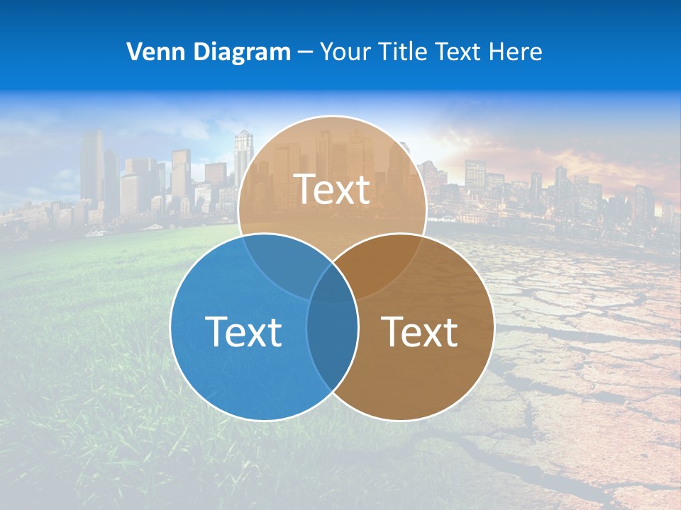 Futuristic Climate Change Dry PowerPoint Template