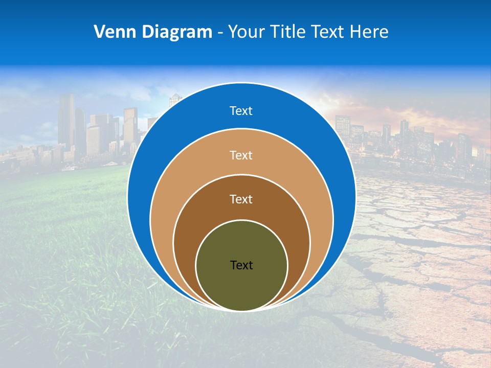 Futuristic Climate Change Dry PowerPoint Template