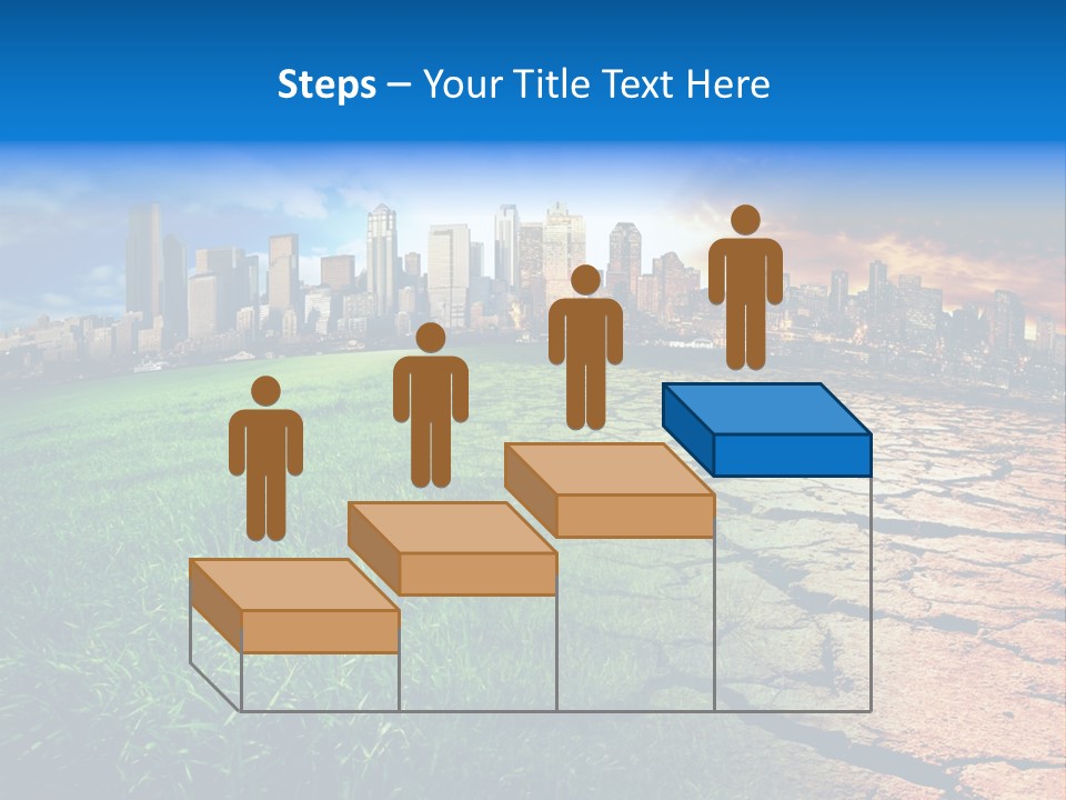 Futuristic Climate Change Dry PowerPoint Template