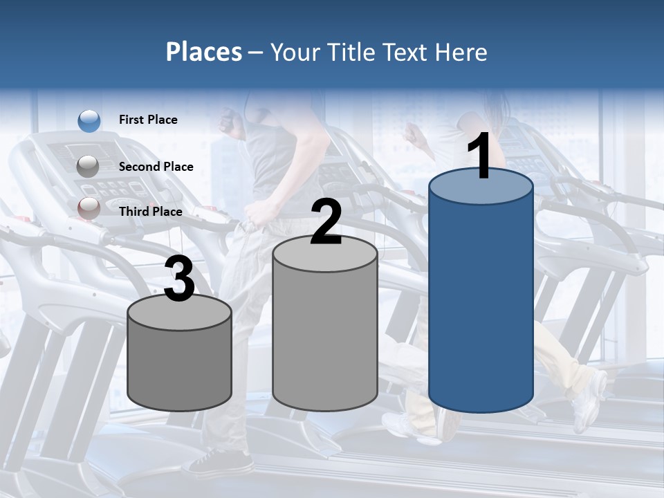 Power Bodycare Figure PowerPoint Template
