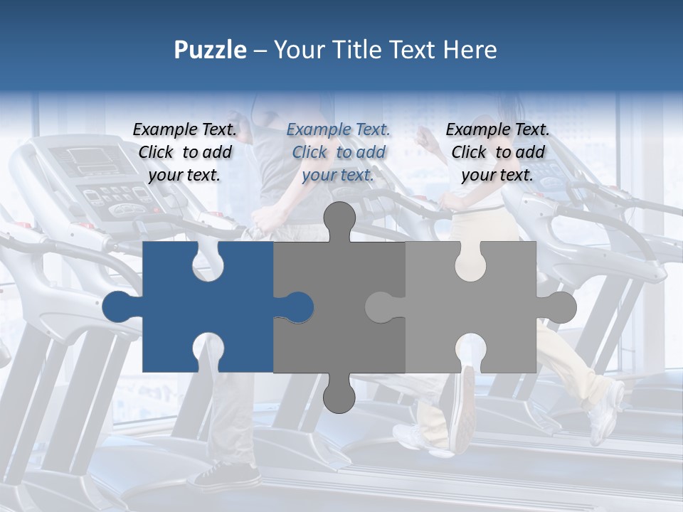 Power Bodycare Figure PowerPoint Template