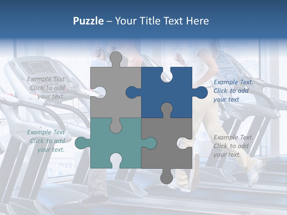 Power Bodycare Figure PowerPoint Template