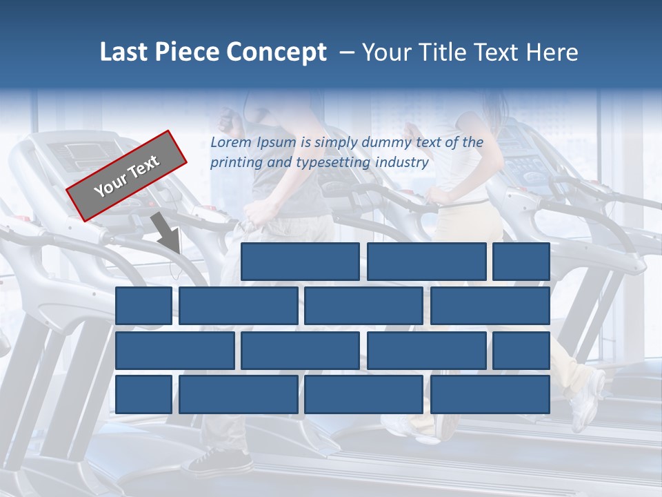 Power Bodycare Figure PowerPoint Template