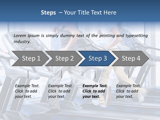 Power Bodycare Figure PowerPoint Template