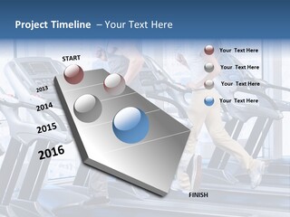 Power Bodycare Figure PowerPoint Template