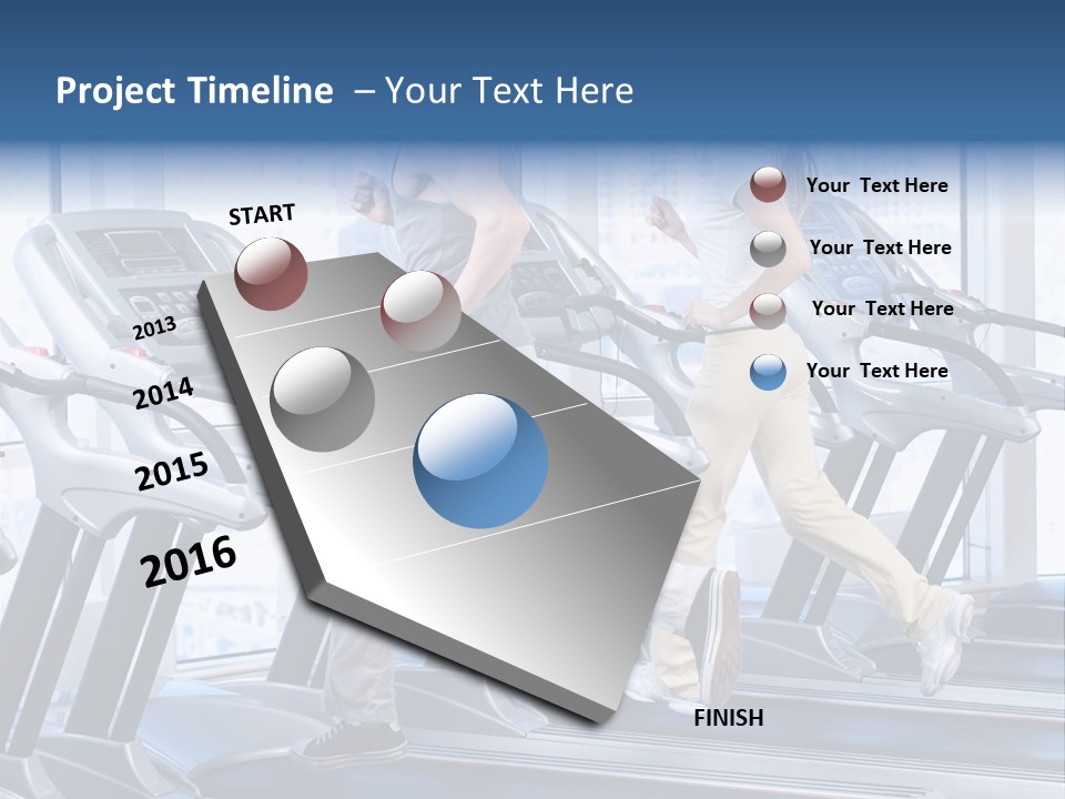 Power Bodycare Figure PowerPoint Template