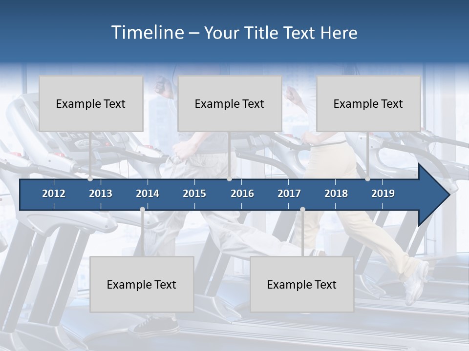 Power Bodycare Figure PowerPoint Template